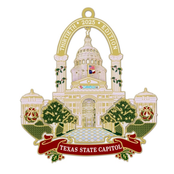 2025 Texas State Capitol 30th Anniversary Ornament - Picture 2 of 3